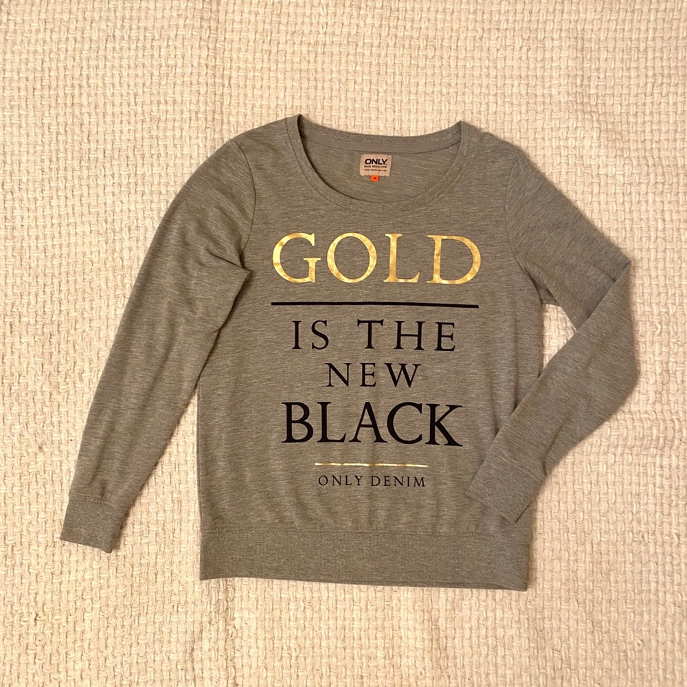 ONLY | Grey long sleeves shirt